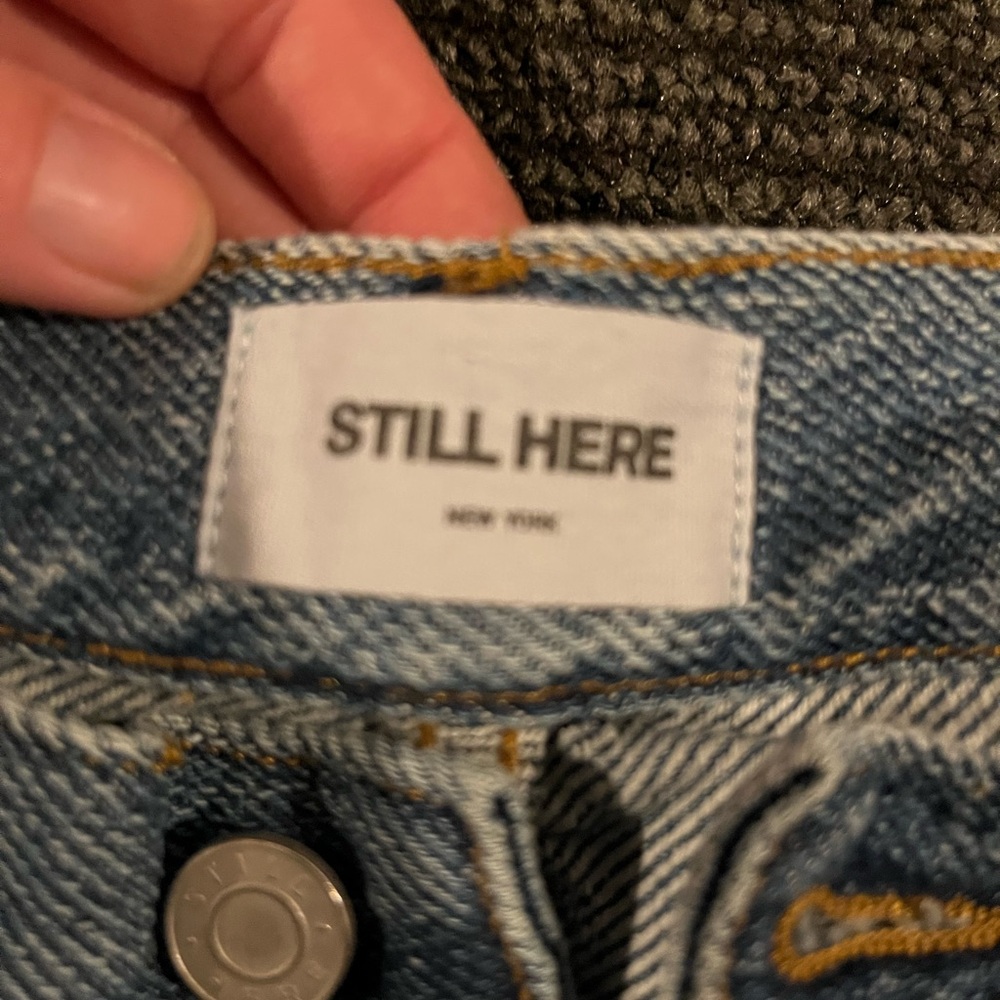 Still Here Blue Denim Jeans